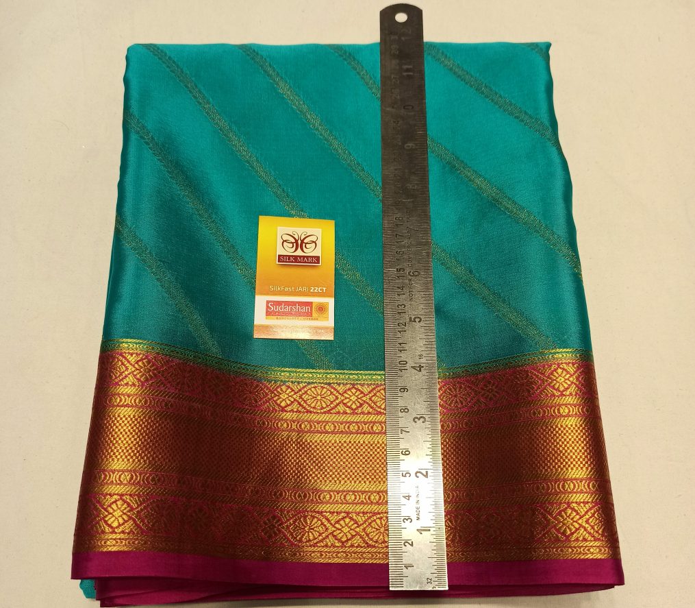 Pure Mysore Silk Saree.