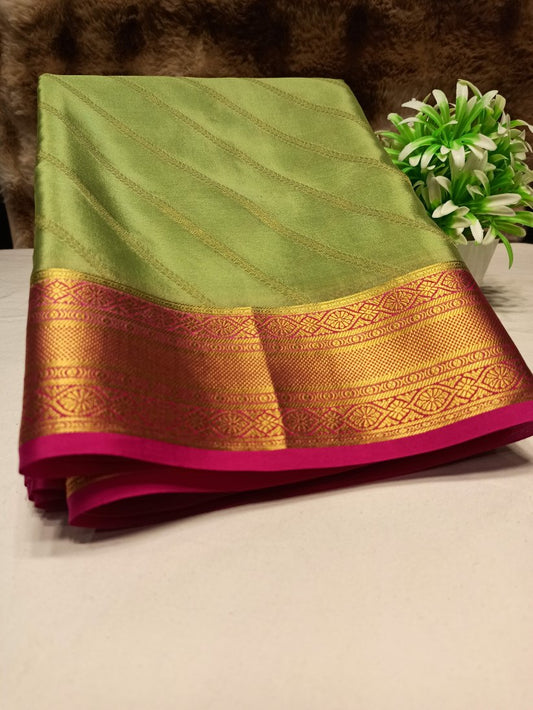Pure Mysore Silk Saree.