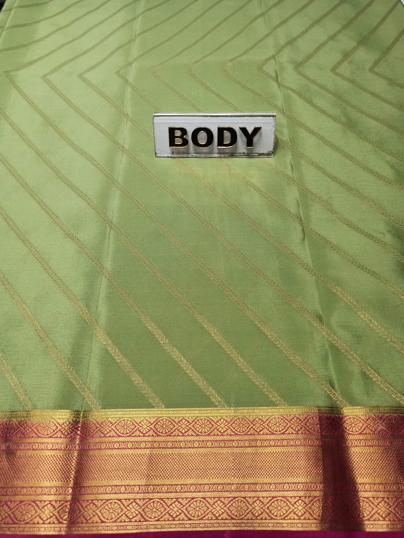 Pure Mysore Silk Saree.
