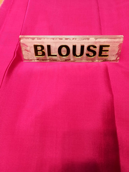 Pure Mysore Silk Saree.