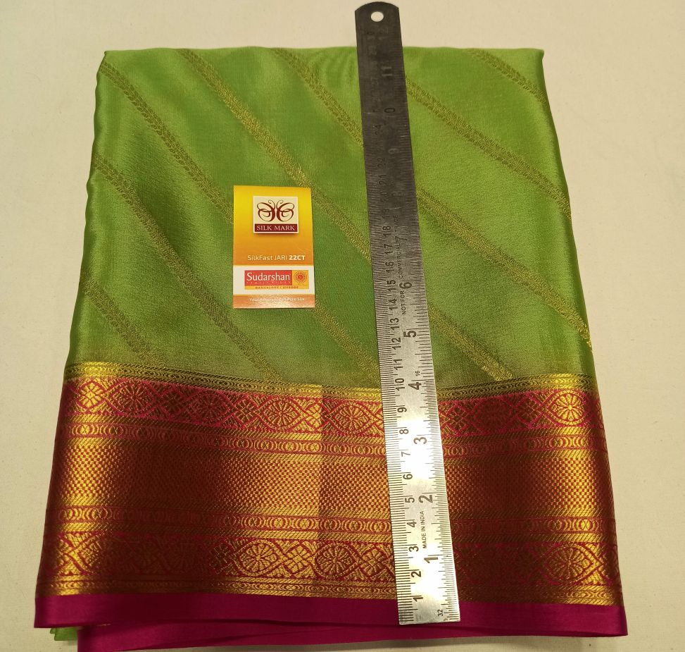 Pure Mysore Silk Saree.