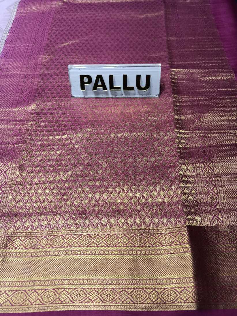 Pure Mysore Silk Saree.