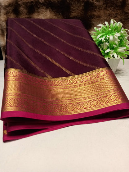 Pure Mysore Silk Saree.