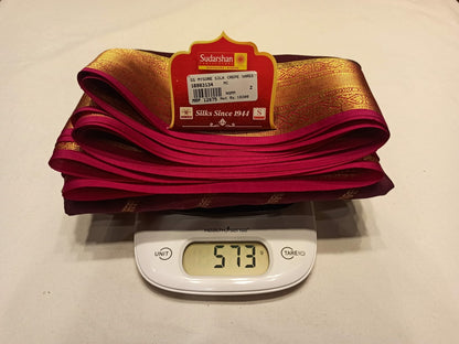 Pure Mysore Silk Saree.