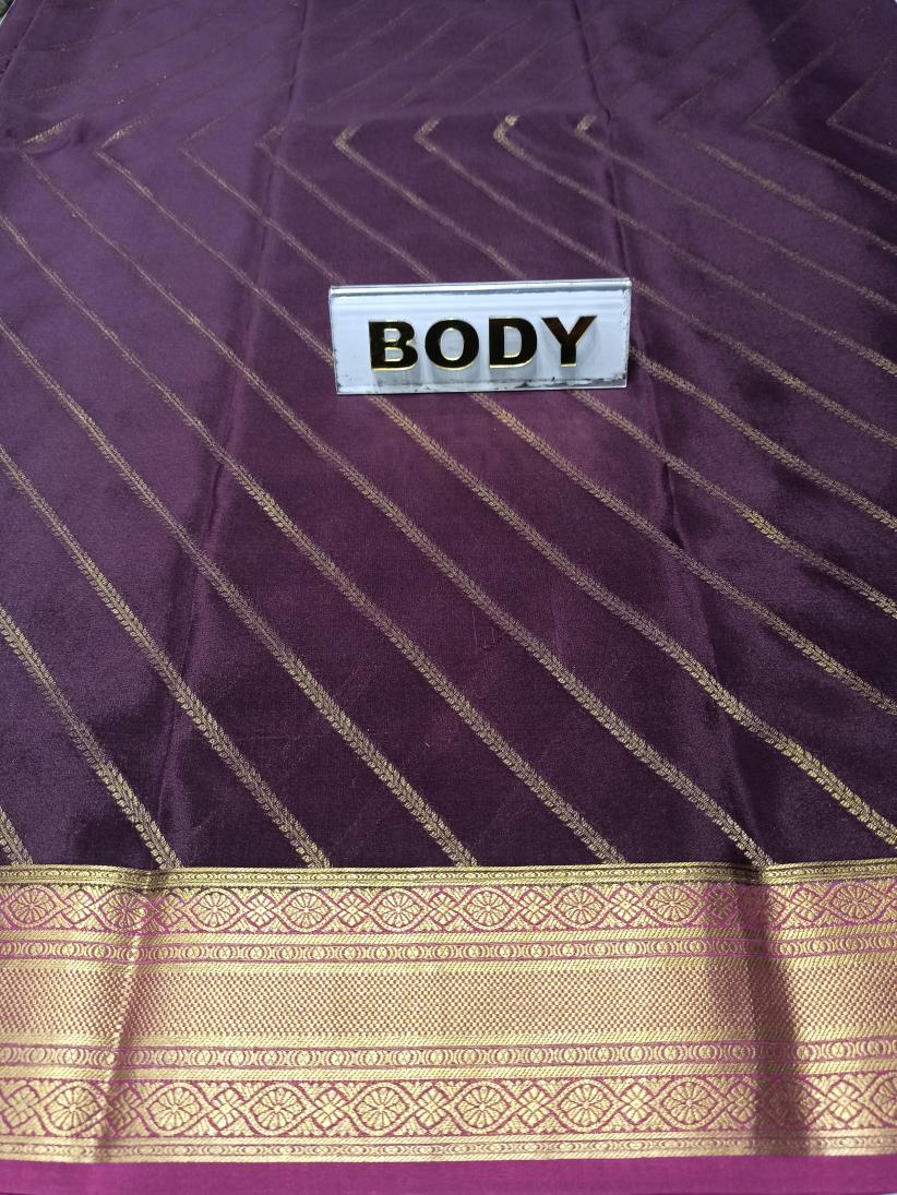Pure Mysore Silk Saree.