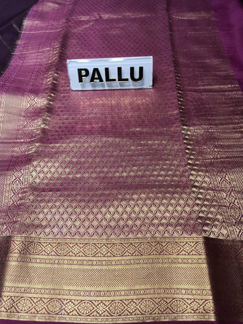 Pure Mysore Silk Saree.