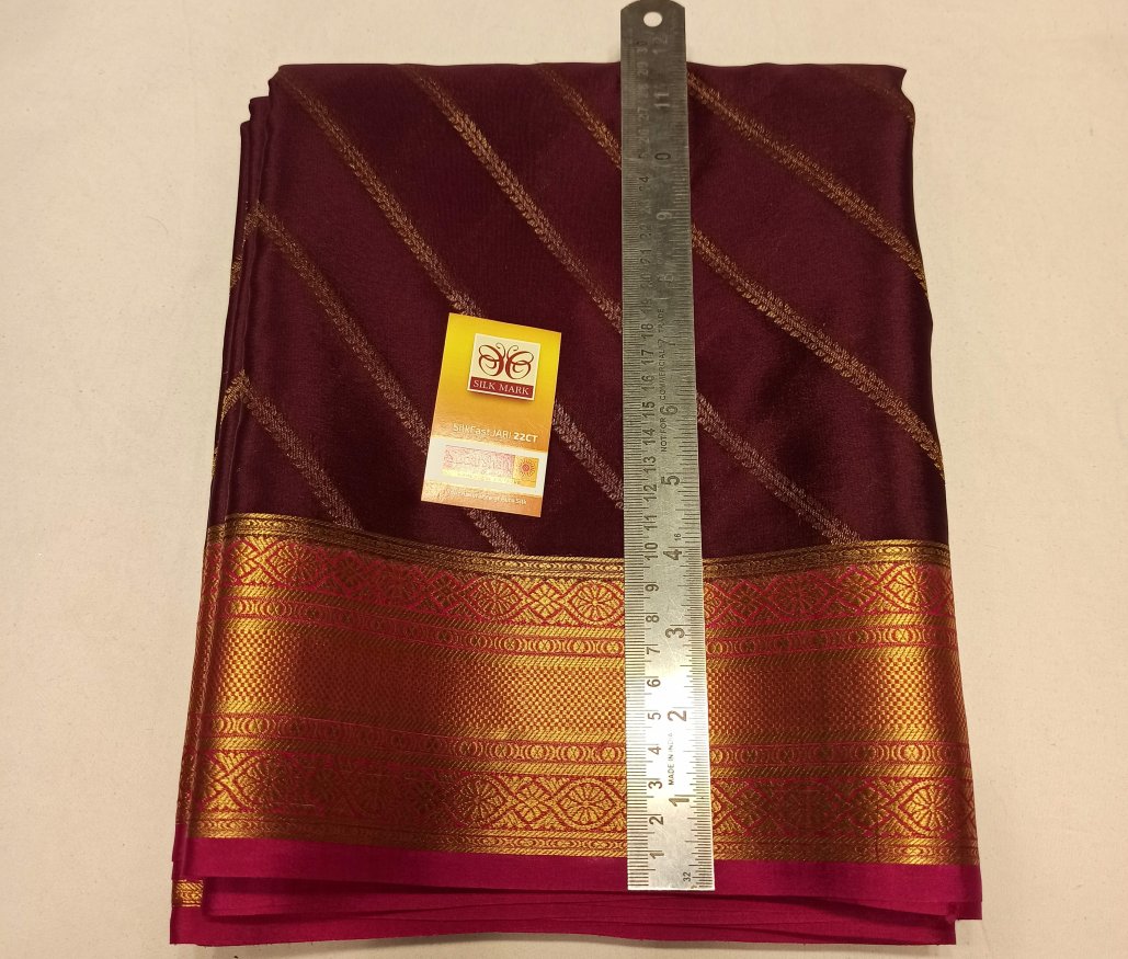 Pure Mysore Silk Saree.