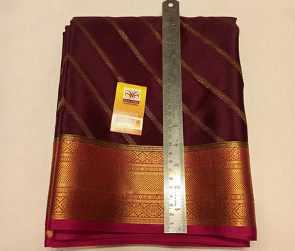 Pure Mysore Silk Saree.
