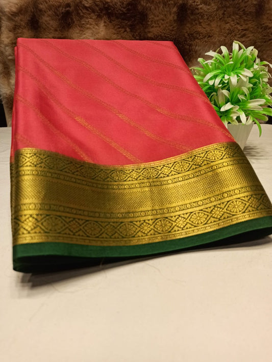 Pure Mysore Silk Saree.