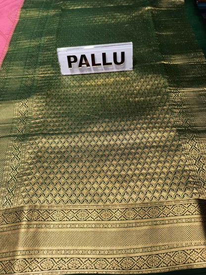 Pure Mysore Silk Saree.