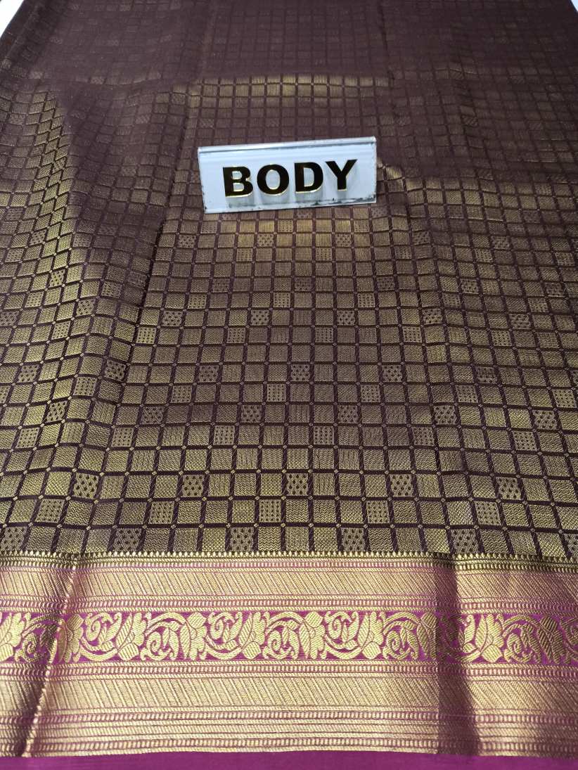 Pure Mysore Silk Saree.