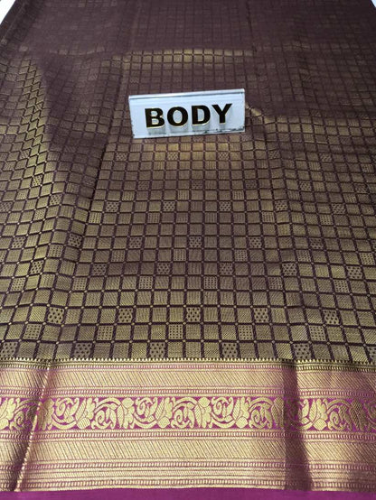 Pure Mysore Silk Saree.