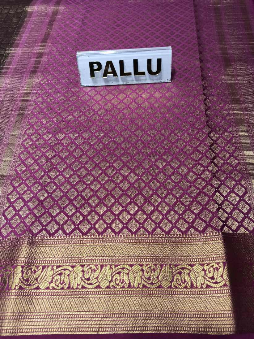 Pure Mysore Silk Saree.