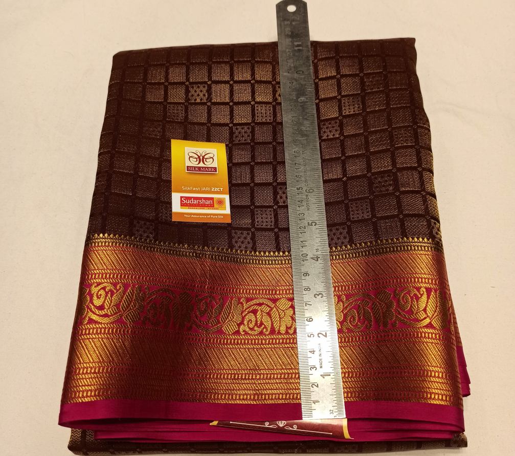 Pure Mysore Silk Saree.