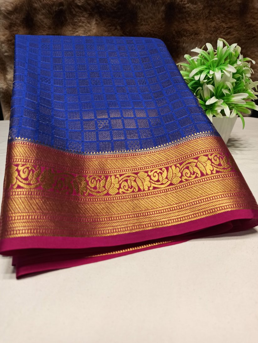 Pure Mysore Silk Saree.