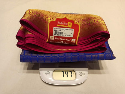 Pure Mysore Silk Saree.