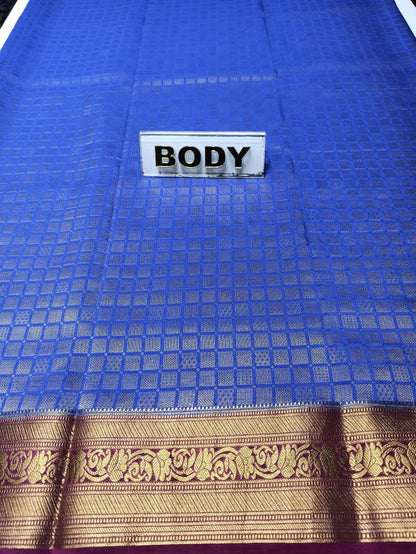 Pure Mysore Silk Saree.