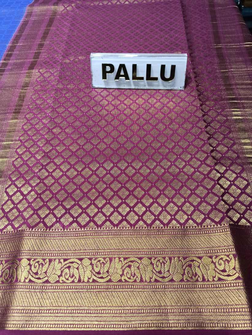 Pure Mysore Silk Saree.
