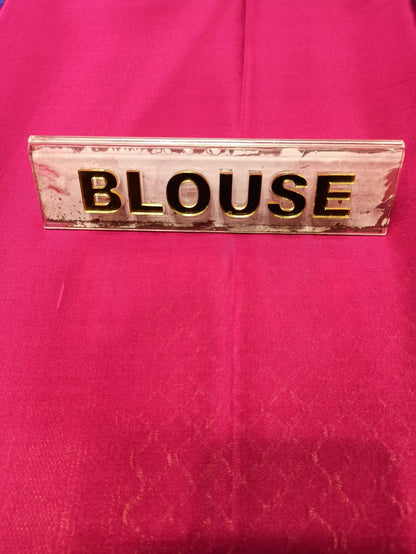 Pure Mysore Silk Saree.