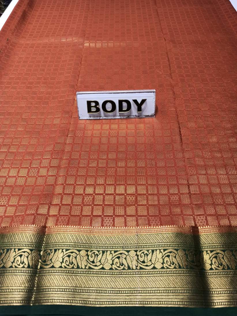 Pure Mysore Silk Saree.