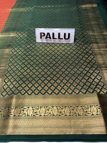 Pure Mysore Silk Saree.