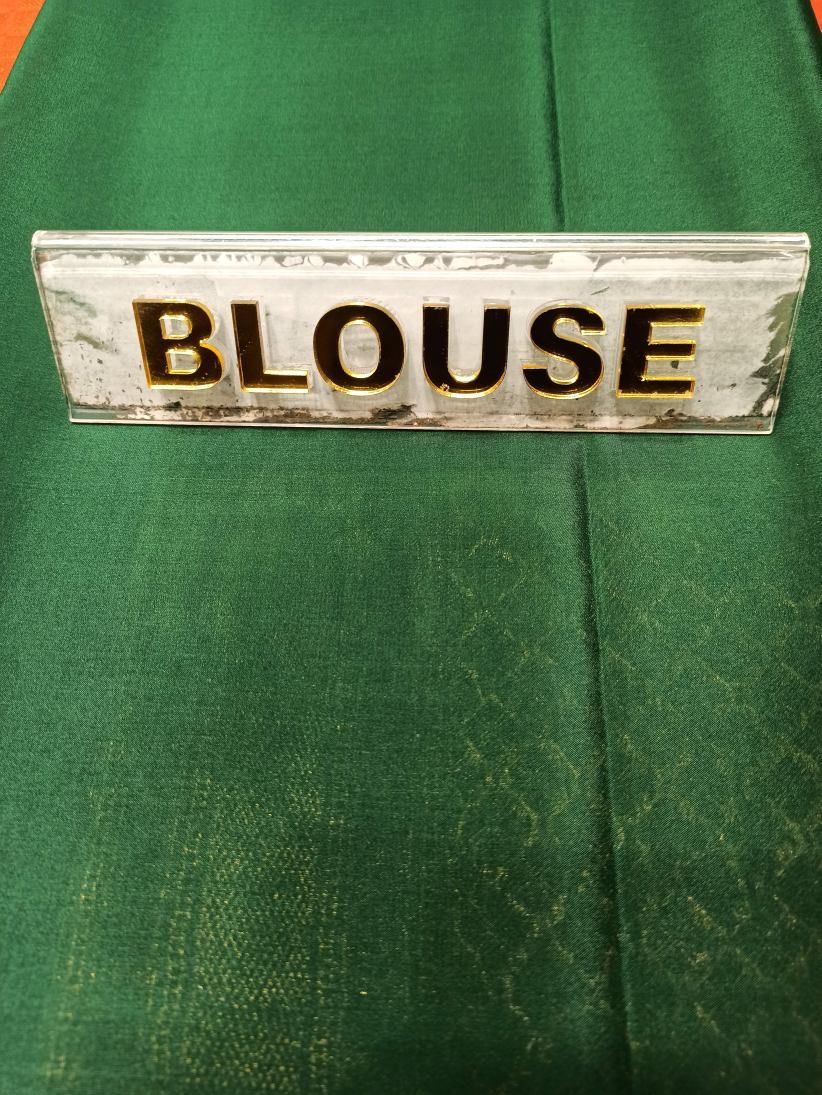 Pure Mysore Silk Saree.