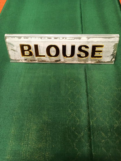 Pure Mysore Silk Saree.