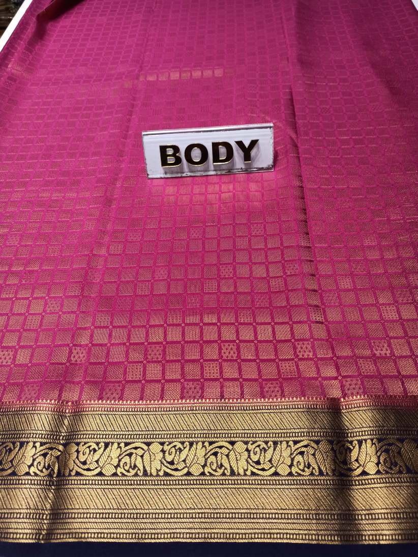 Pure Mysore Silk Saree.