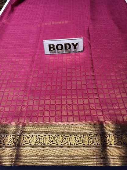 Pure Mysore Silk Saree.