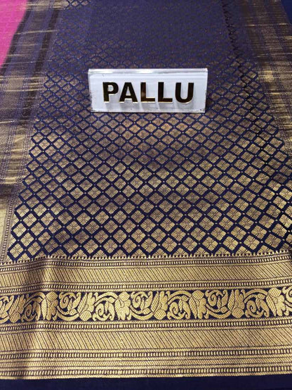 Pure Mysore Silk Saree.