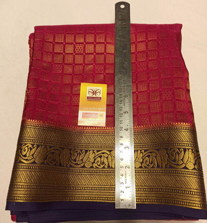 Pure Mysore Silk Saree.
