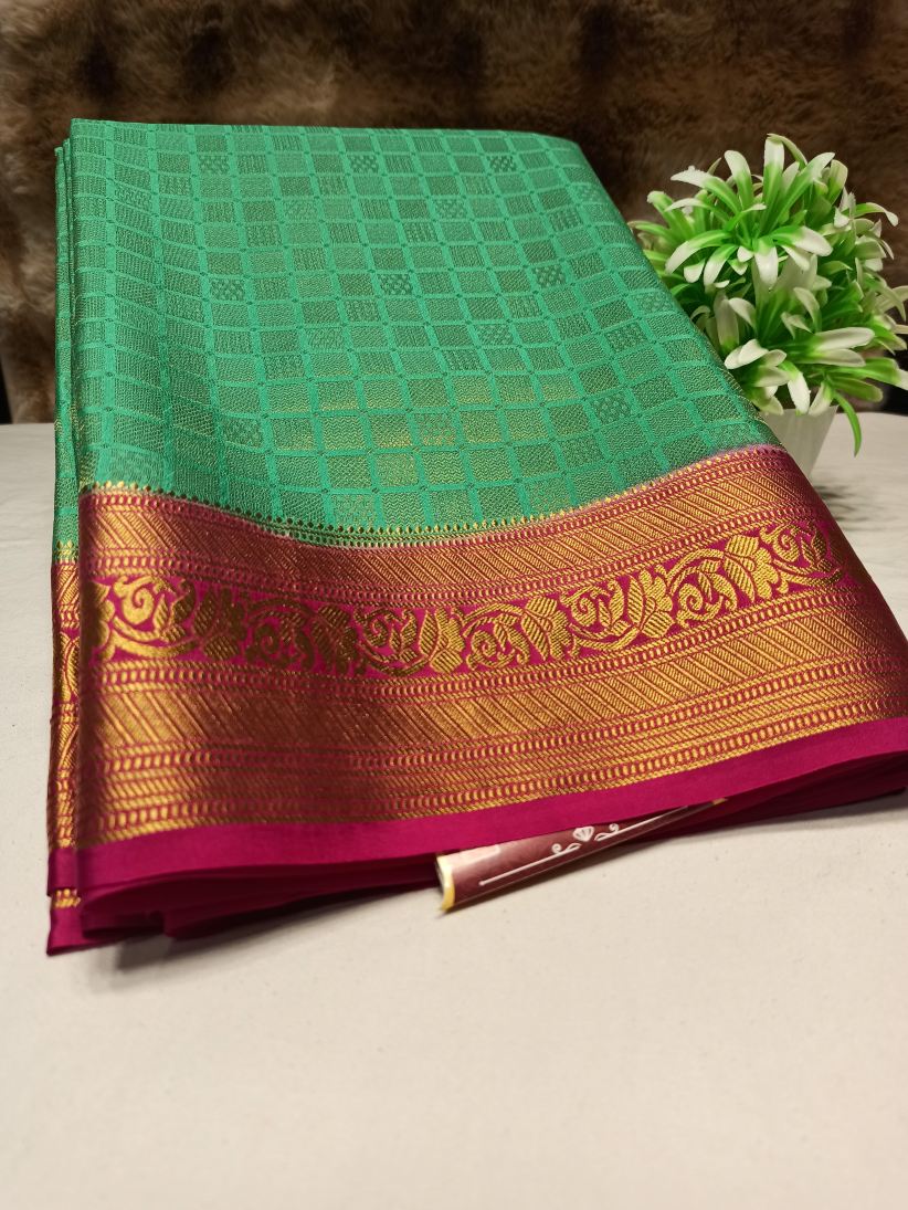 Pure Mysore Silk Saree.