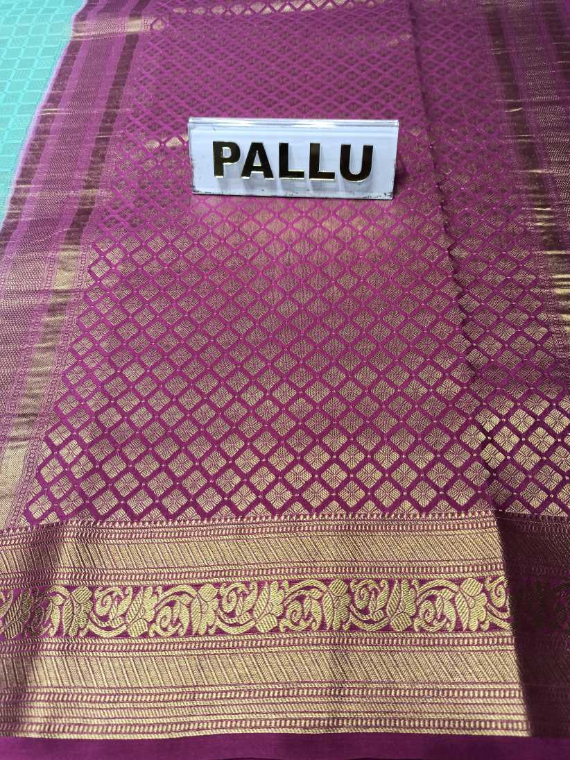 Pure Mysore Silk Saree.