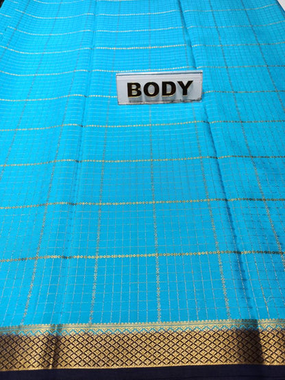 Pure Mysore Silk Saree.