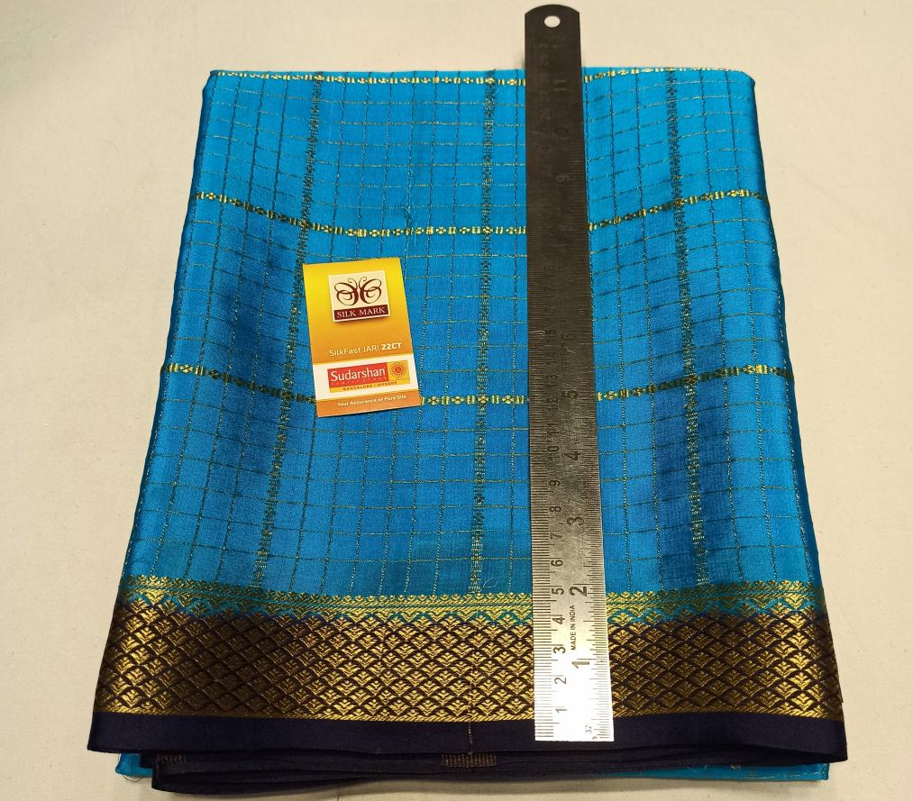Pure Mysore Silk Saree.