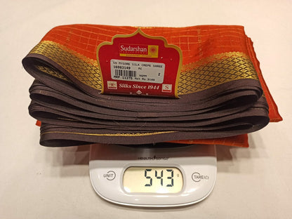 Pure Mysore Silk Saree.