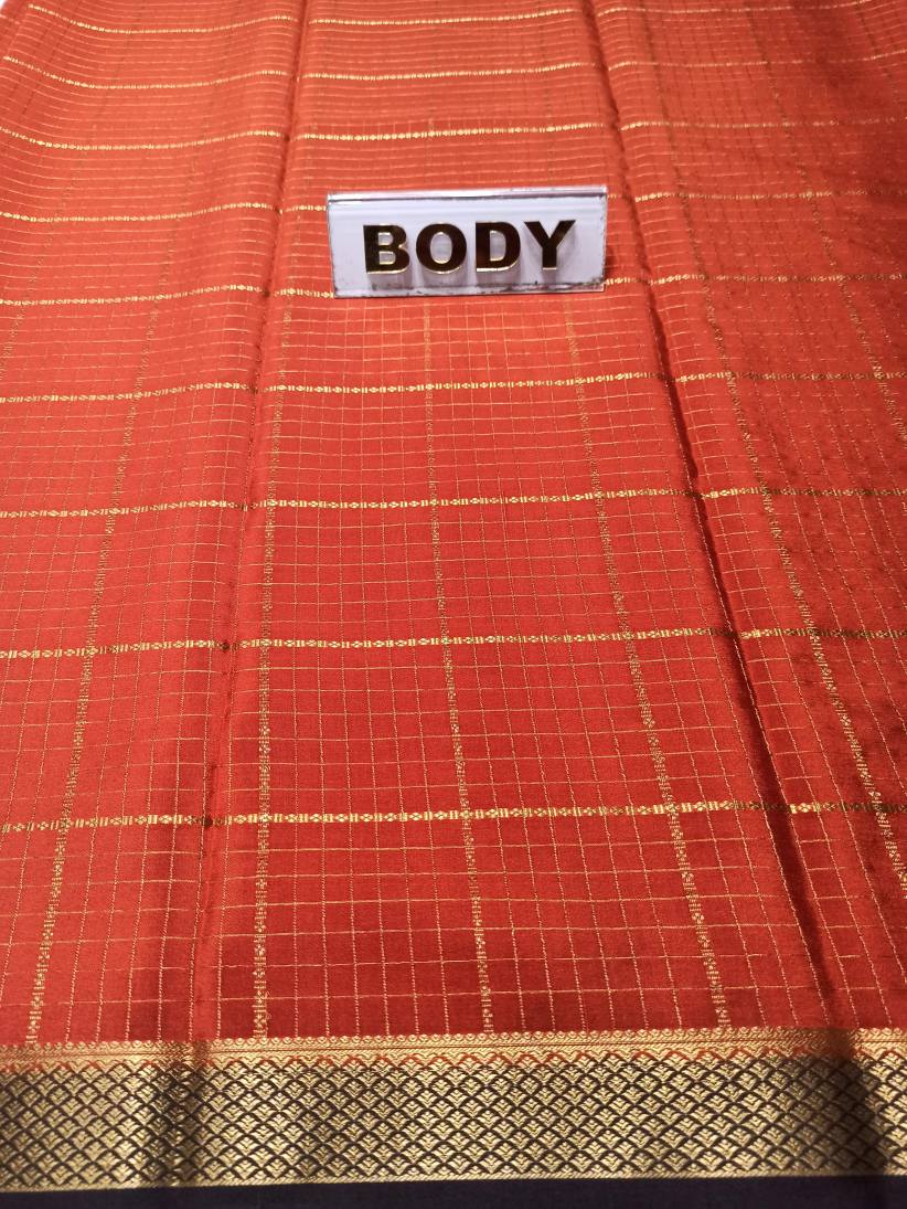 Pure Mysore Silk Saree.