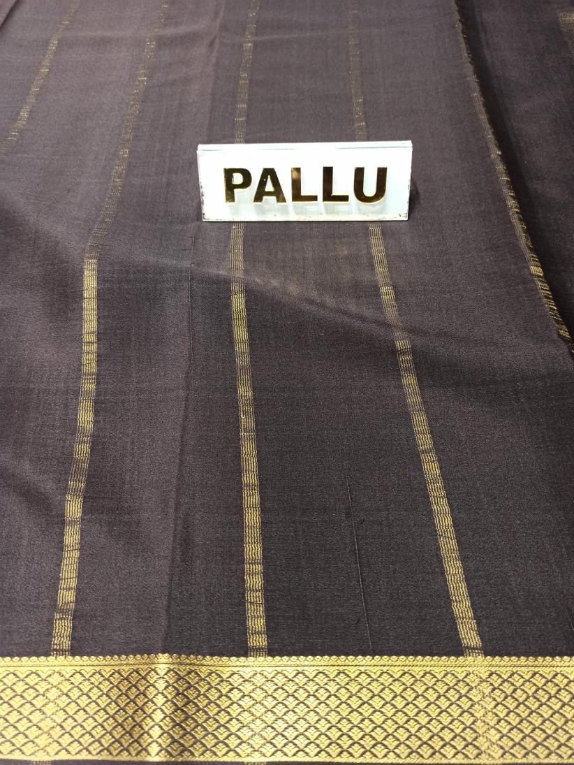 Pure Mysore Silk Saree.
