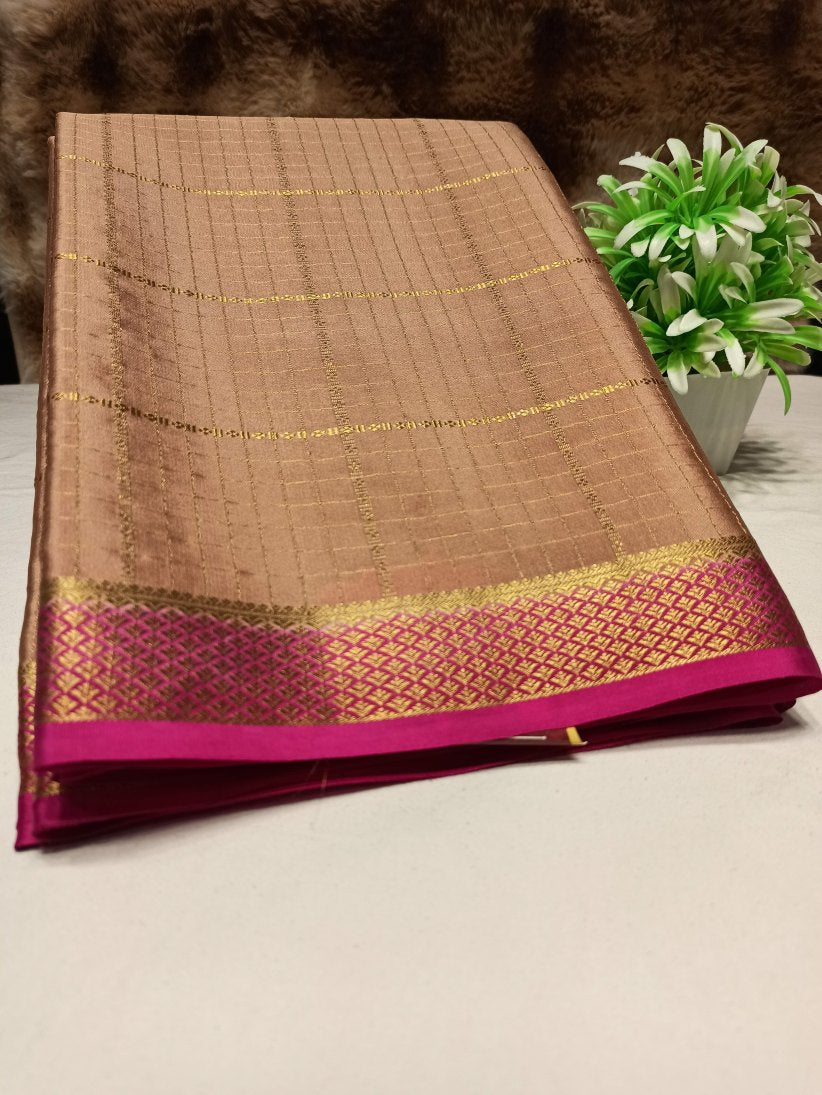 Pure Mysore Silk Saree.