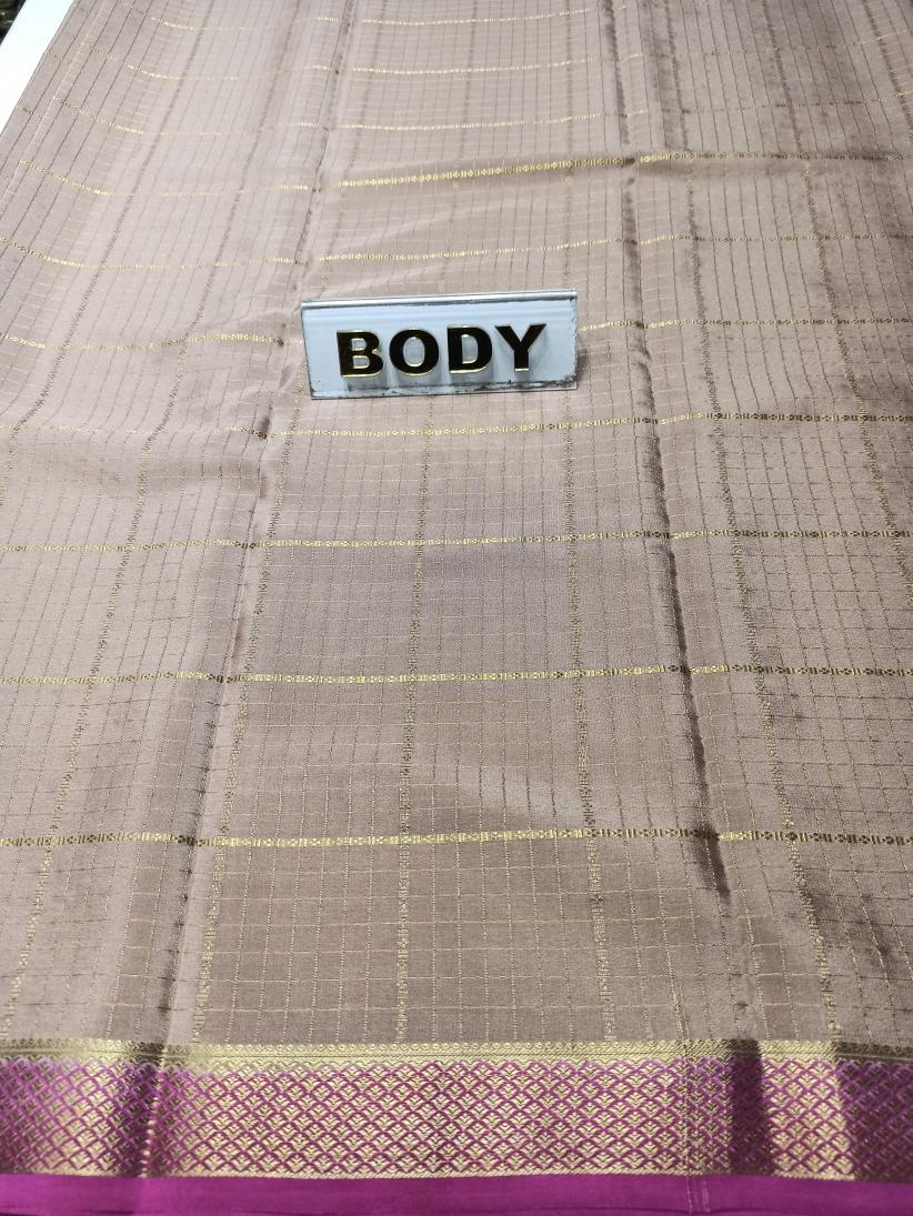 Pure Mysore Silk Saree.