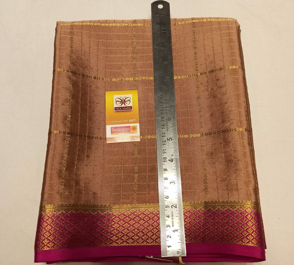 Pure Mysore Silk Saree.