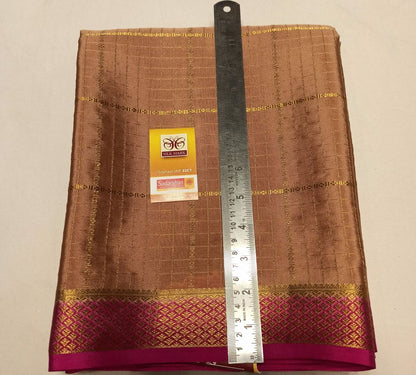 Pure Mysore Silk Saree.
