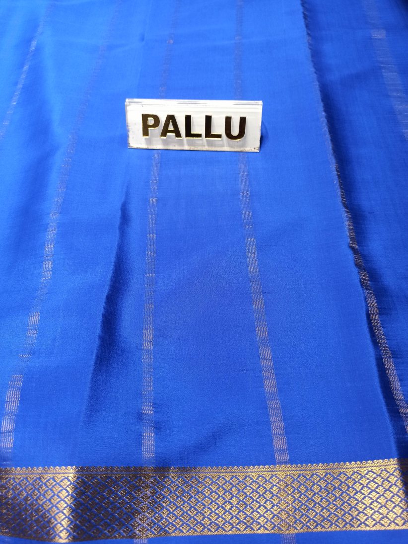 Pure Mysore Silk Saree.