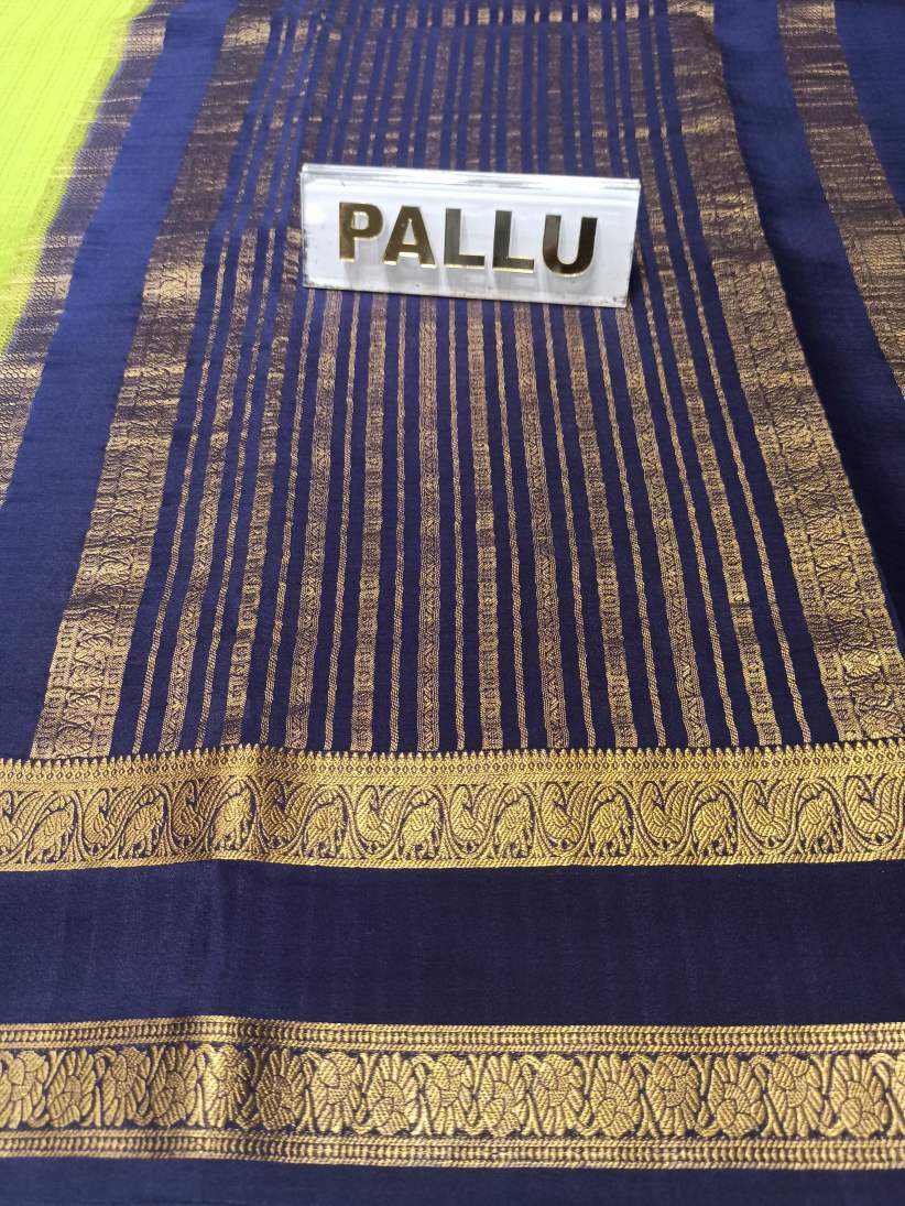 Pure Mysore Silk Saree.