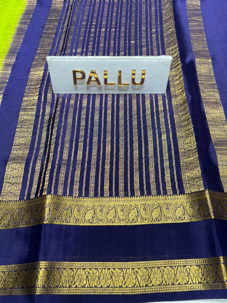 Pure Mysore Silk Saree.