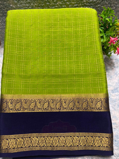 Pure Mysore Silk Saree.