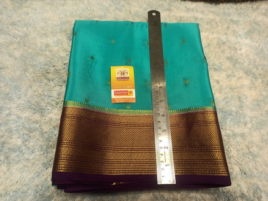 Pure Mysore Silk Saree.