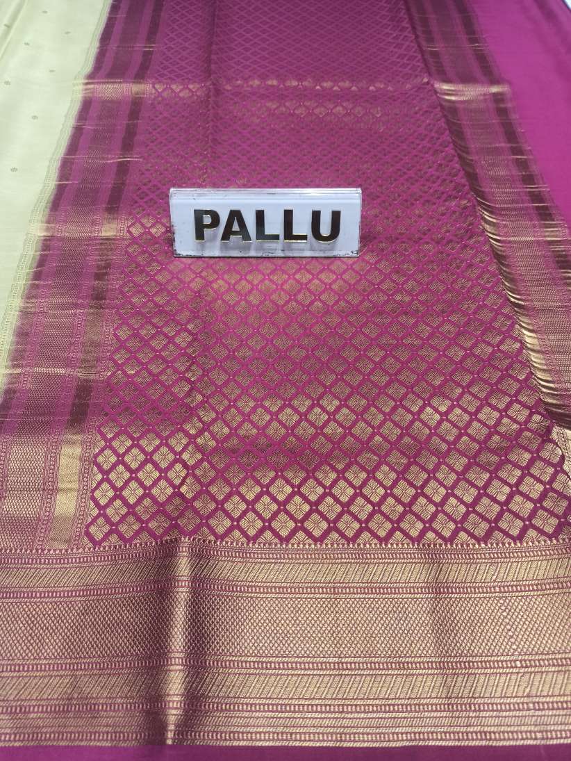 Pure Mysore Silk Saree.