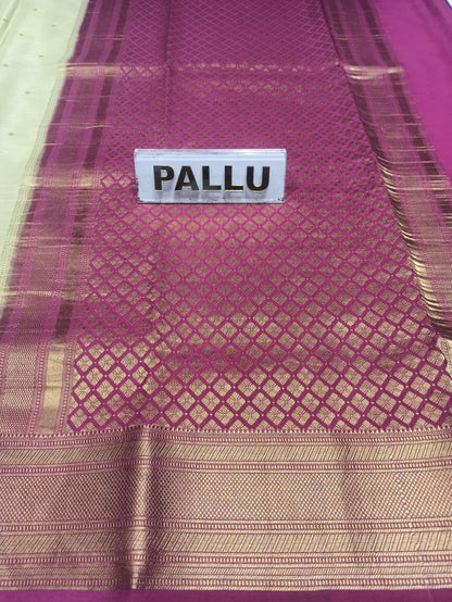 Pure Mysore Silk Saree.