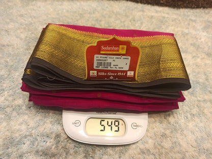 Pure Mysore Silk Saree.